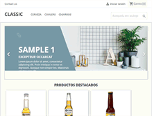 Tablet Screenshot of cervezadomicilio.com